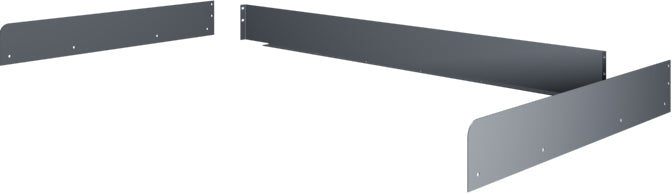 Tennsco SB-3660 Side and Back Rail Kit for Workbenches