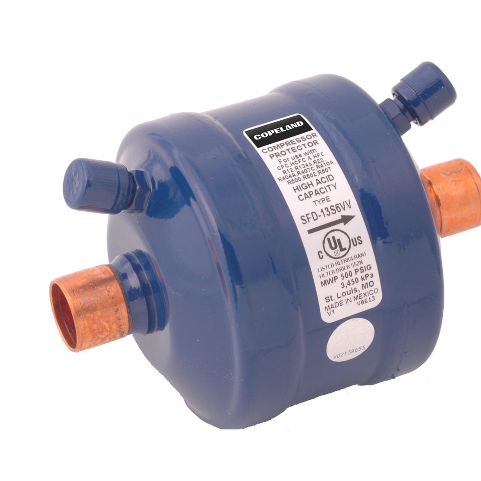 Emerson SFD 13S6VV SFD Suction Line Filter Drier