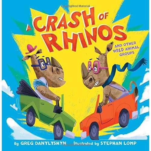 Paradise Clay SIM253 A Crash of Rhinos: and other wild animal groups - Book
