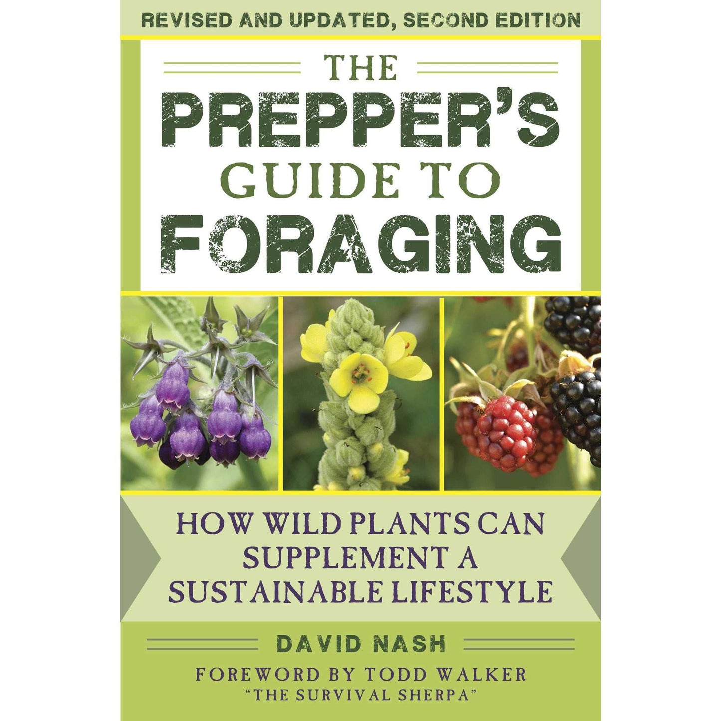 Paradise Clay SKY154 The Prepper's Guide to Foraging: How Wild Plants Can Supplement a Sustainable Lifestyle, Revised and Updated, Second Edition - Book