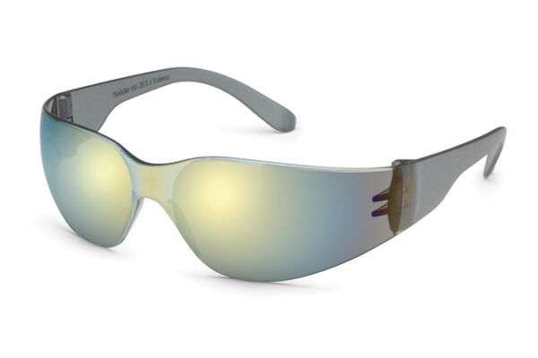 Gateway Safety 467M StarLite Safety Glasses - Lightweight Wraparound Eye Protection with Polycarbonate Lens