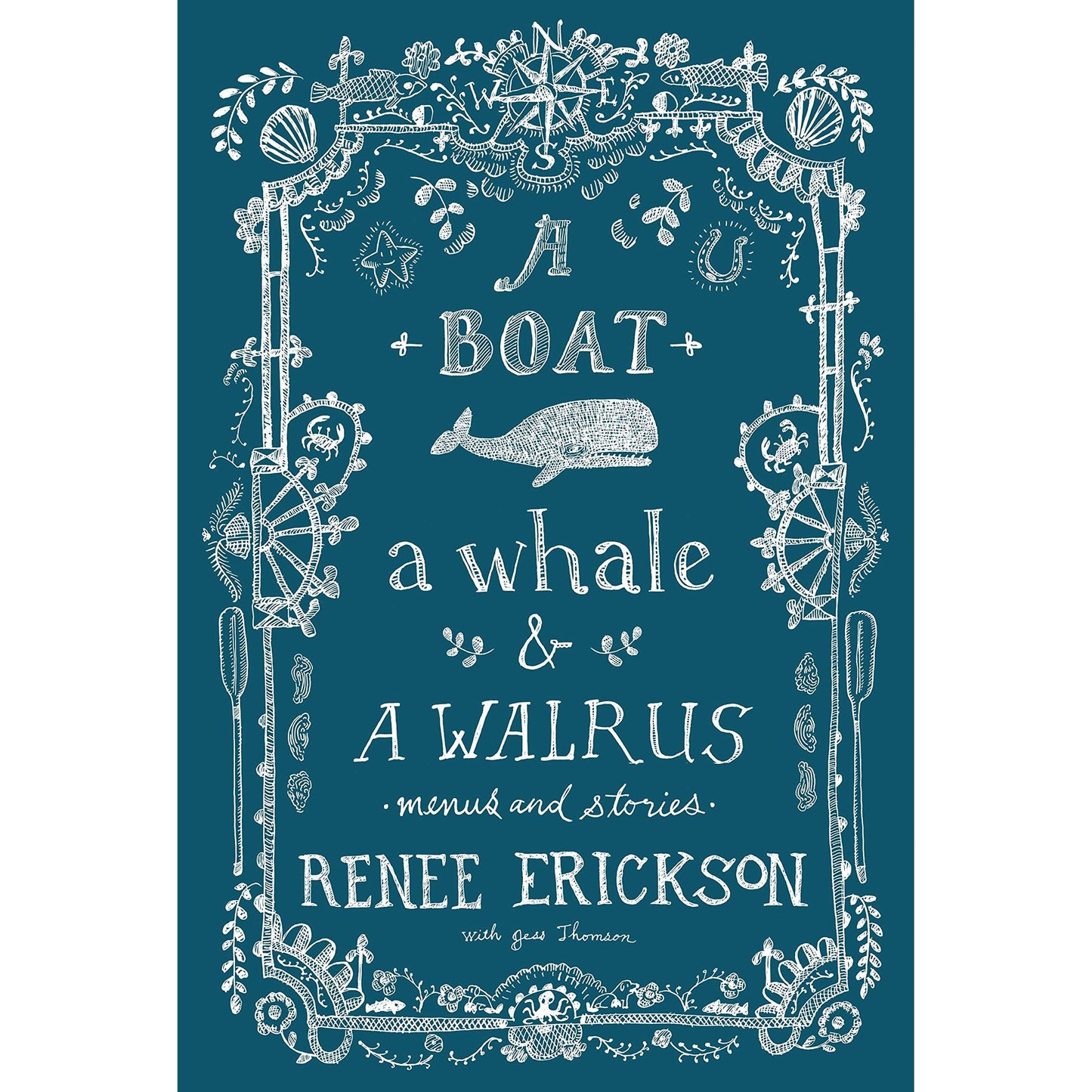 Paradise Clay SQB041 A Boat, a Whale & a Walrus: Menus and Stories - Book