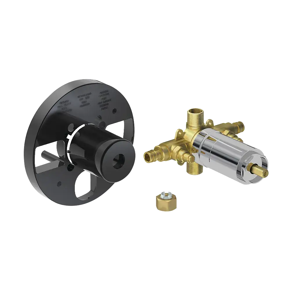 Matco-Norca SR-799AWS Single Control Washerless Pressure Balancing Valve Type A PEX Connection With Stops
