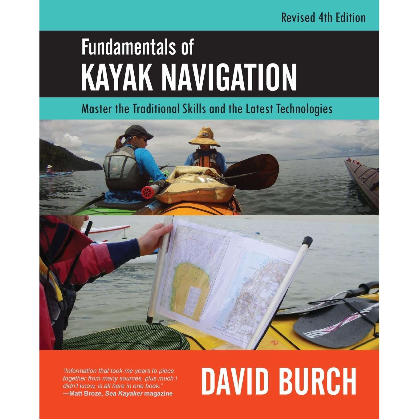 Paradise Clay STR043 Fundamentals of Kayak Navigation: Master the Traditional Skills and the Latest Technologies, Revised Fourth Edition - Book