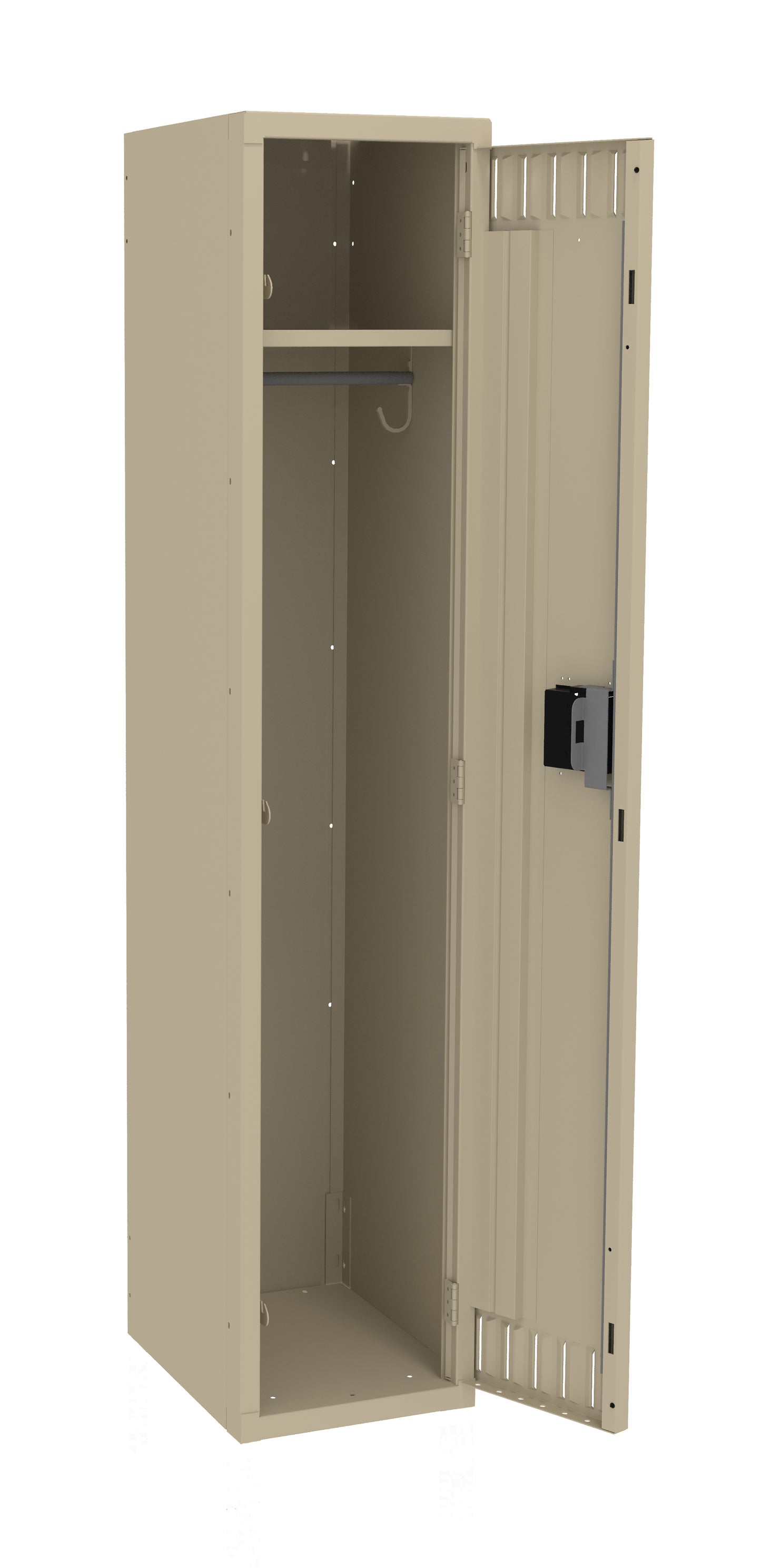 Tennsco STS-121560-A Single Tier Locker - One Wide Without Legs (Assembled)