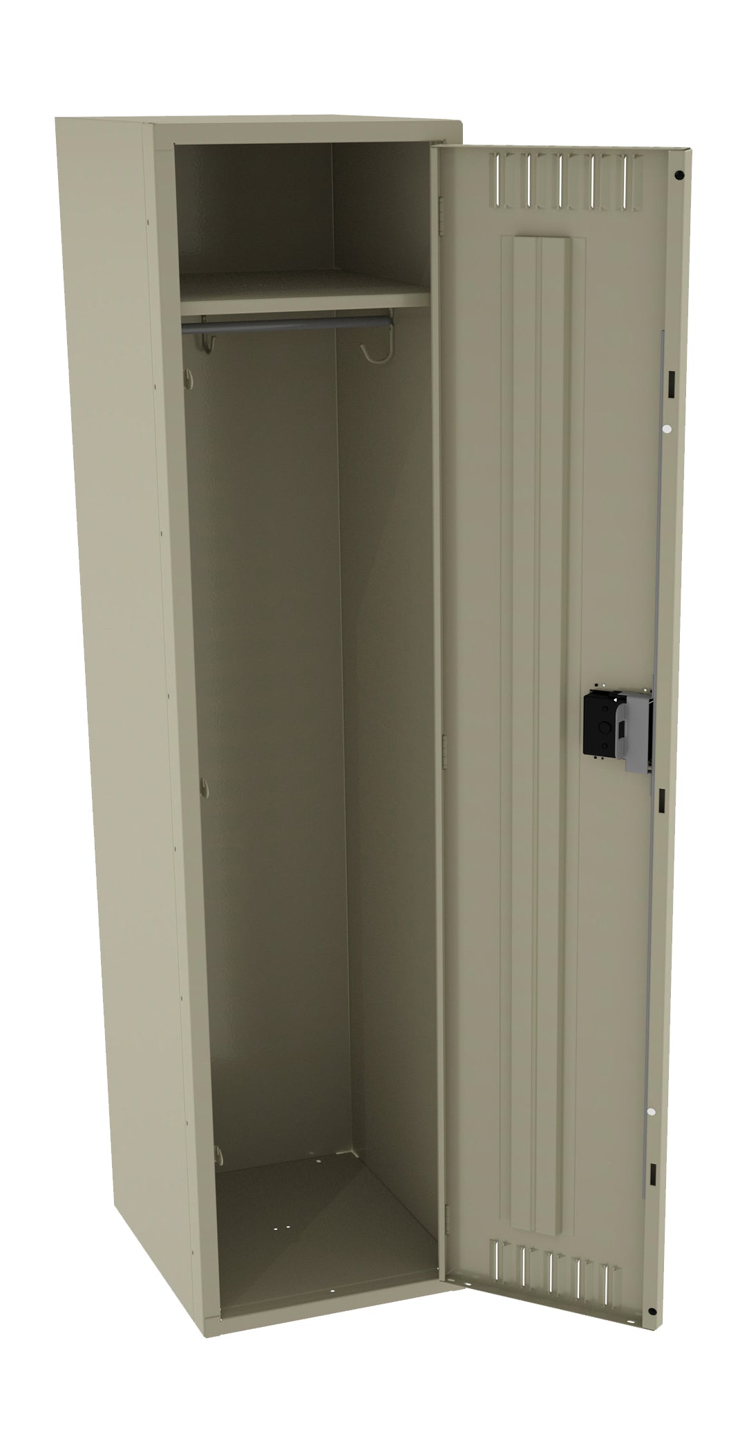 Tennsco STS-151560-A Single Tier Locker - One Wide Without Legs (Assembled)