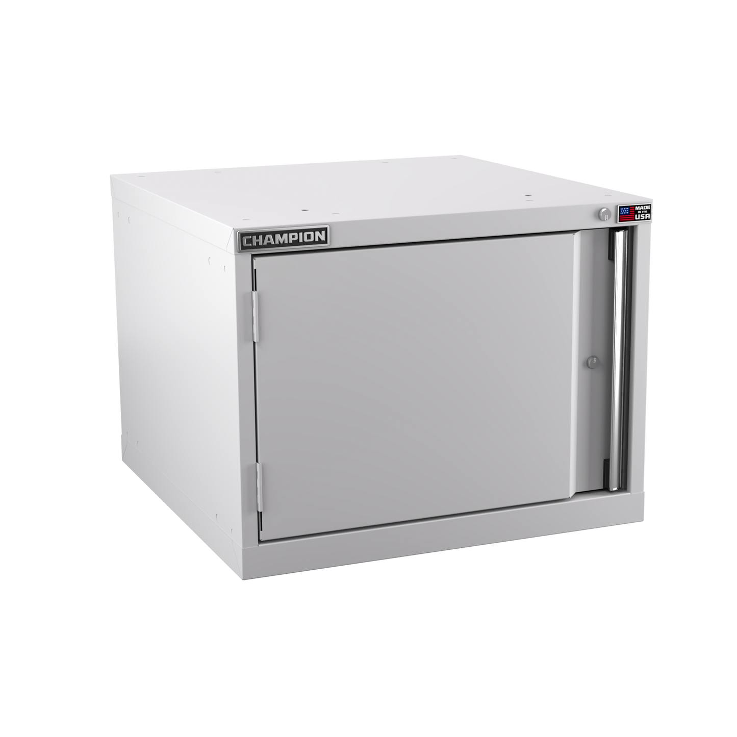 Champion Tool Storage SWS900-FDIL-LG 1-Door Shallow Depth Modular Cabinet SWS900 | 28-1/4"W x 21-5/8"H x 22-1/2"D, Light Gray