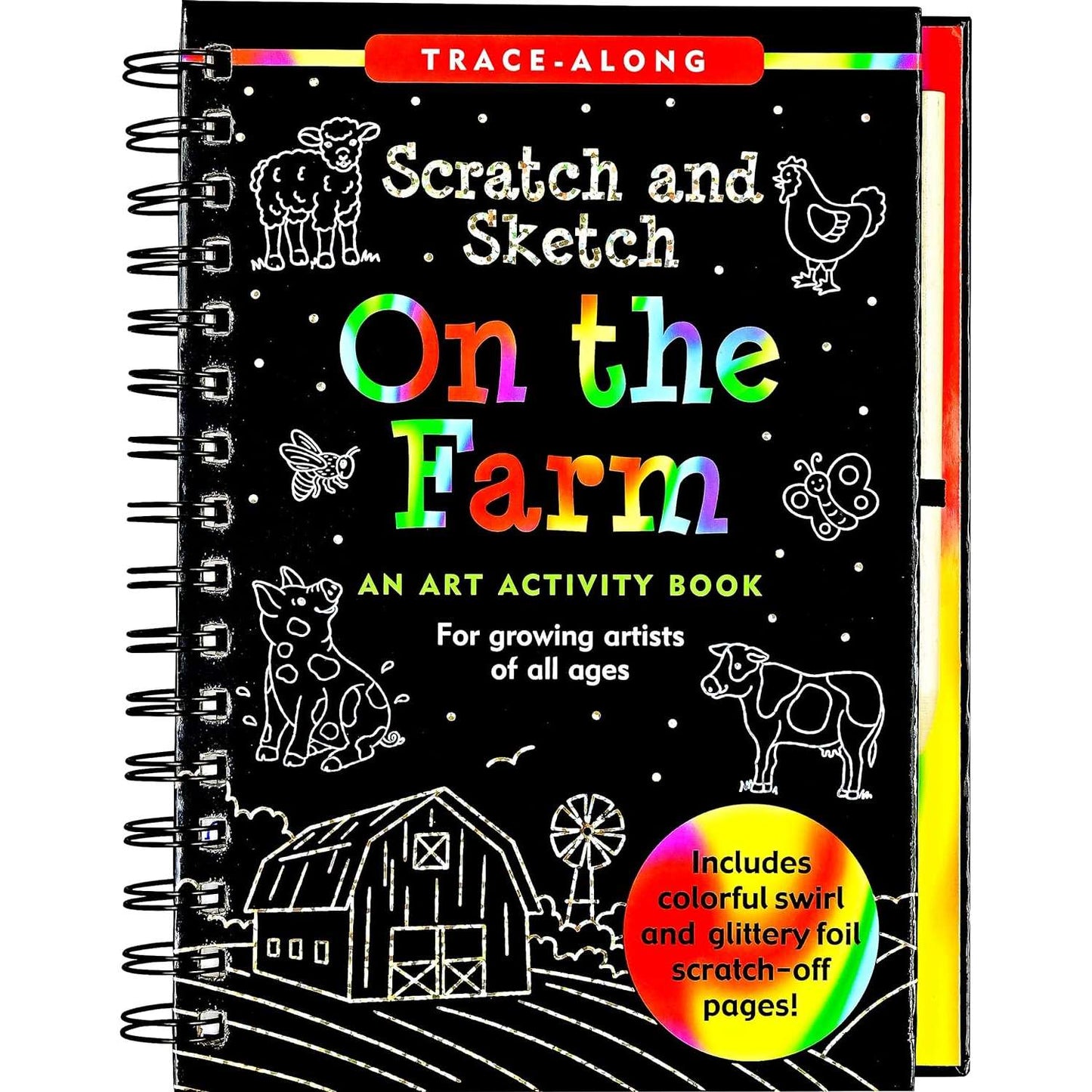 Paradise Clay PPP098 Scratch & Sketch On The Farm - Book