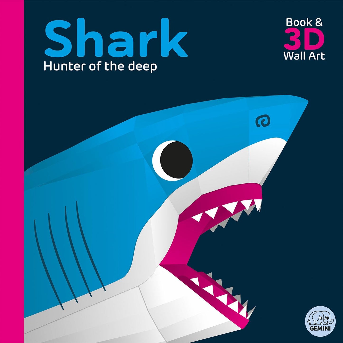 Paradise Clay PGW301 Shark - Hunter of the Deep (Awesome 3D Wall Art) - Book