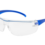 Gateway Safety 29MDX9 SteelyBlues Metal Detectable Safety Glasses with fX3 Premium Anti-Fog Clear Lens