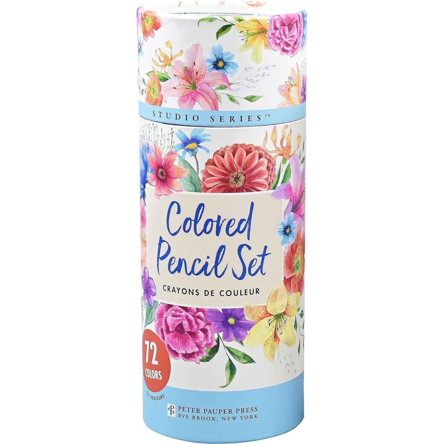Paradise Clay PPP093 Studio Series Colored Pencil Tube Set (72-colors)