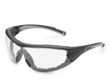 Gateway Safety 21GBX9 Swap Safety Glasses - Interchangeable Temple & Strap Eye Protection with Foam-Lined Frame