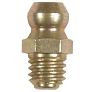 American Lube T-7402 Metric 6 x 1 Taper, Straight, .53" Long, Grease Fitting