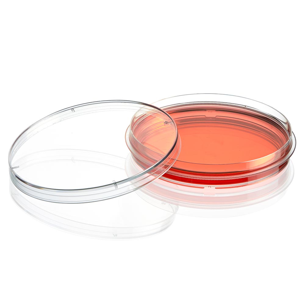 Globe Scientific TC-DISH-100 Diamond SureGro Cell Culture Dish Tissue Culture Treated 100 x 15mm with Gripping Ring Sterile 10/Bag 500/Case