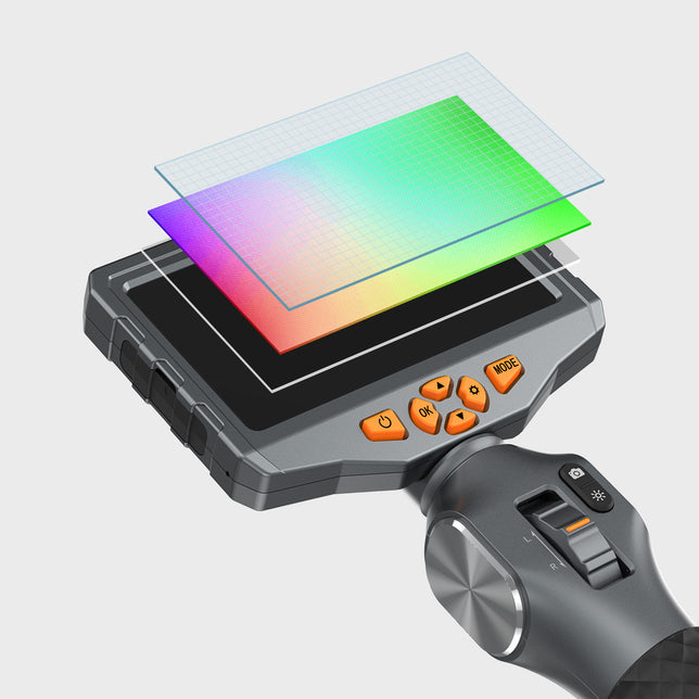 Teslong TD500D85L155 TD500 Pro Articulating 8.5mm Lens Inspection Camera, 0.33 in (8.5 mm) Diameter