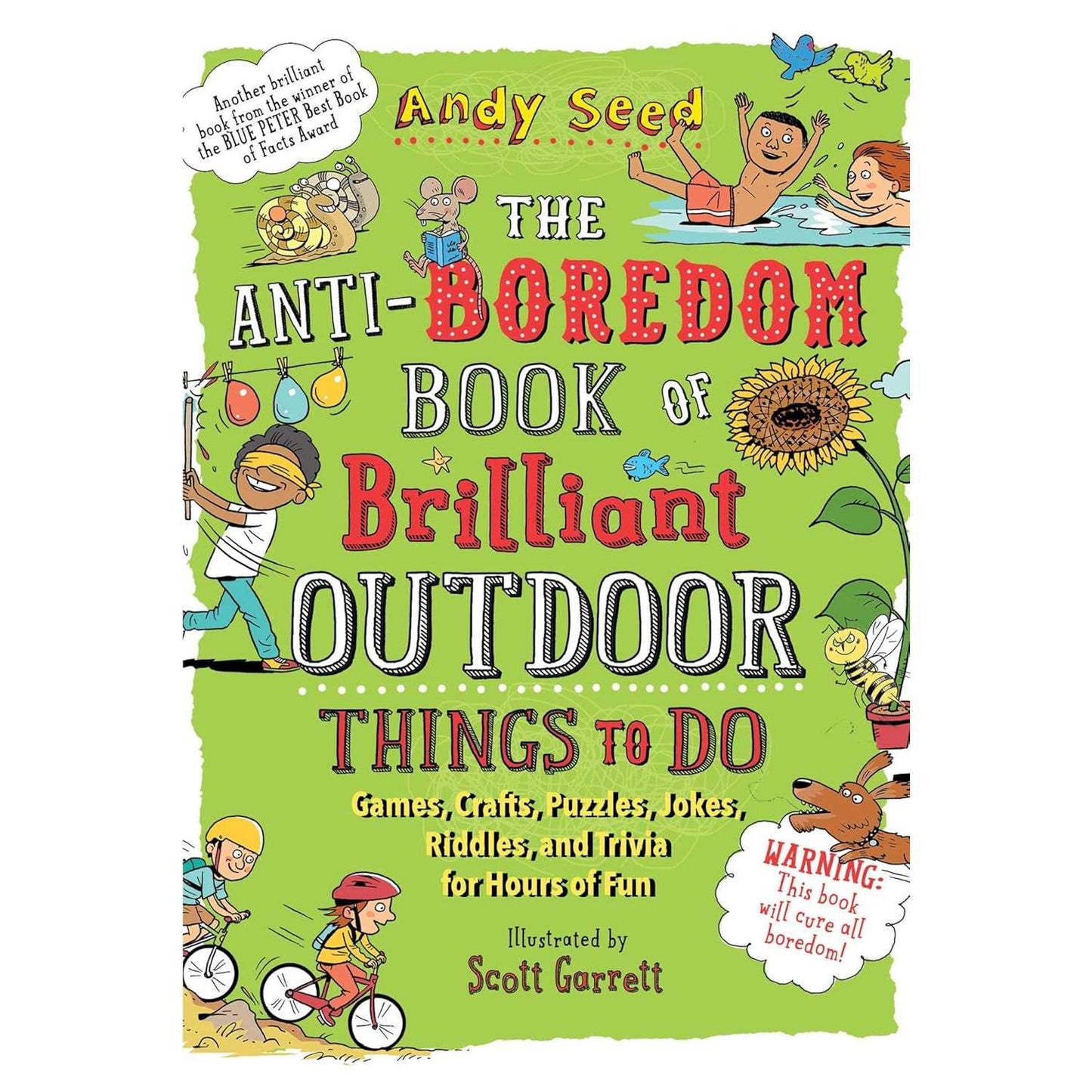 Paradise Clay SKY194 Anti-Boredom Book of Brilliant Outdoor Things to Do - Book