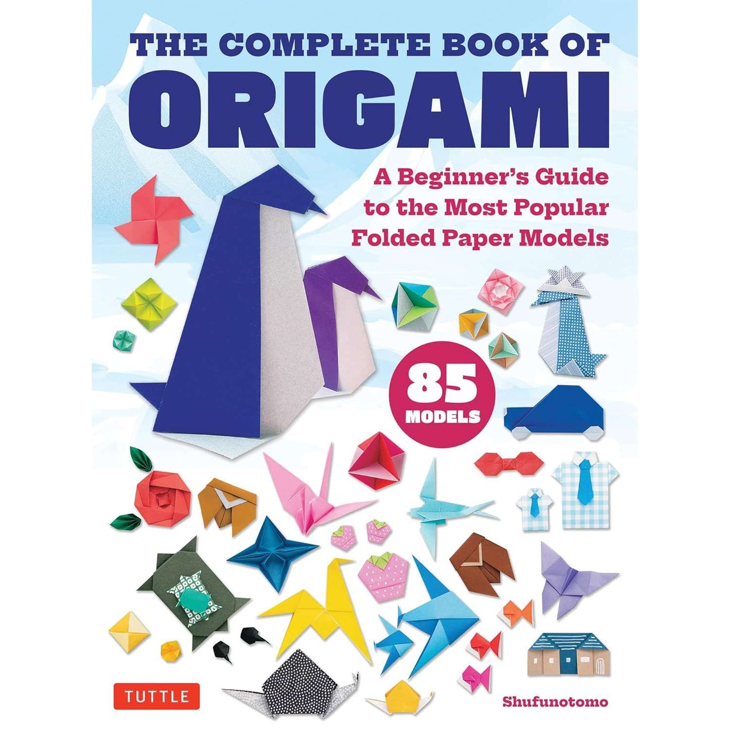 Paradise Clay PGW296 The Complete Book of Origami: A Beginner's Guide to the Most Popular Folded Paper Models - Book