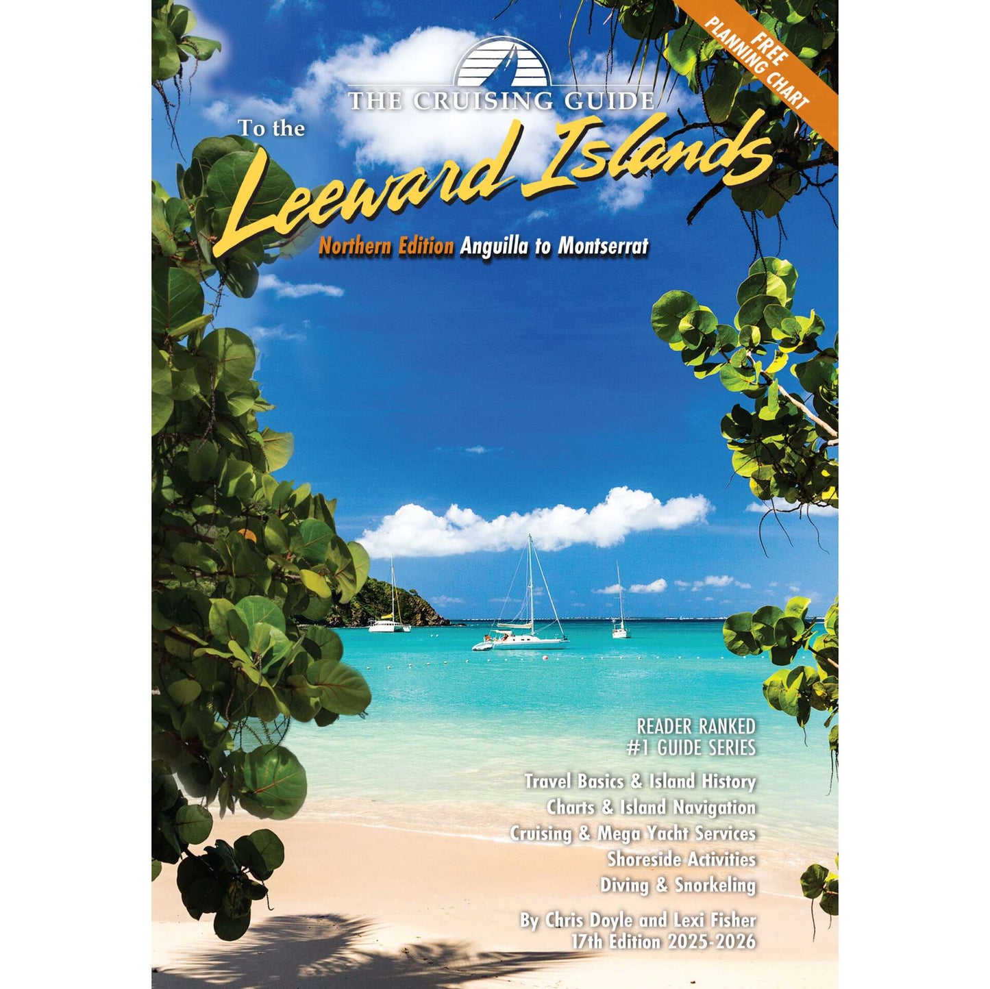 Paradise Clay CGP059 Cruising Guide to the Northern Leeward Islands 2025-2026 Edition - Book