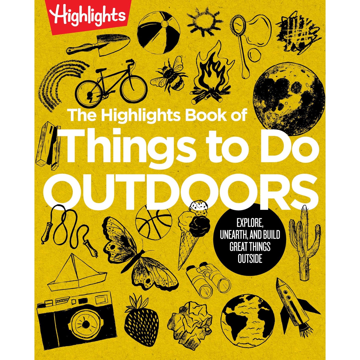 Paradise Clay PGN504 The Highlights Book of Things to Do Outdoors - Book