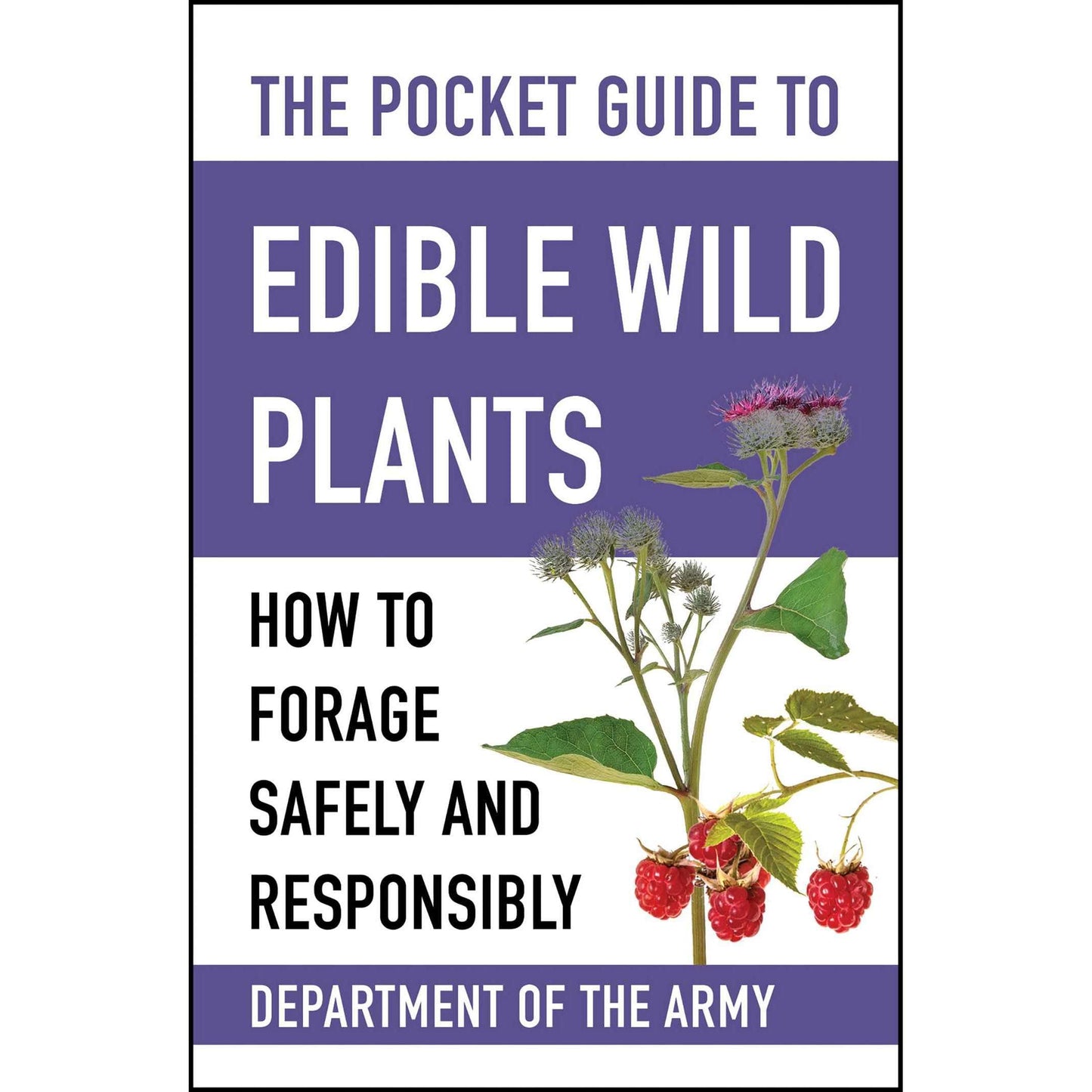 Paradise Clay SKY184 The Pocket Guide to Edible Wild Plants - Book