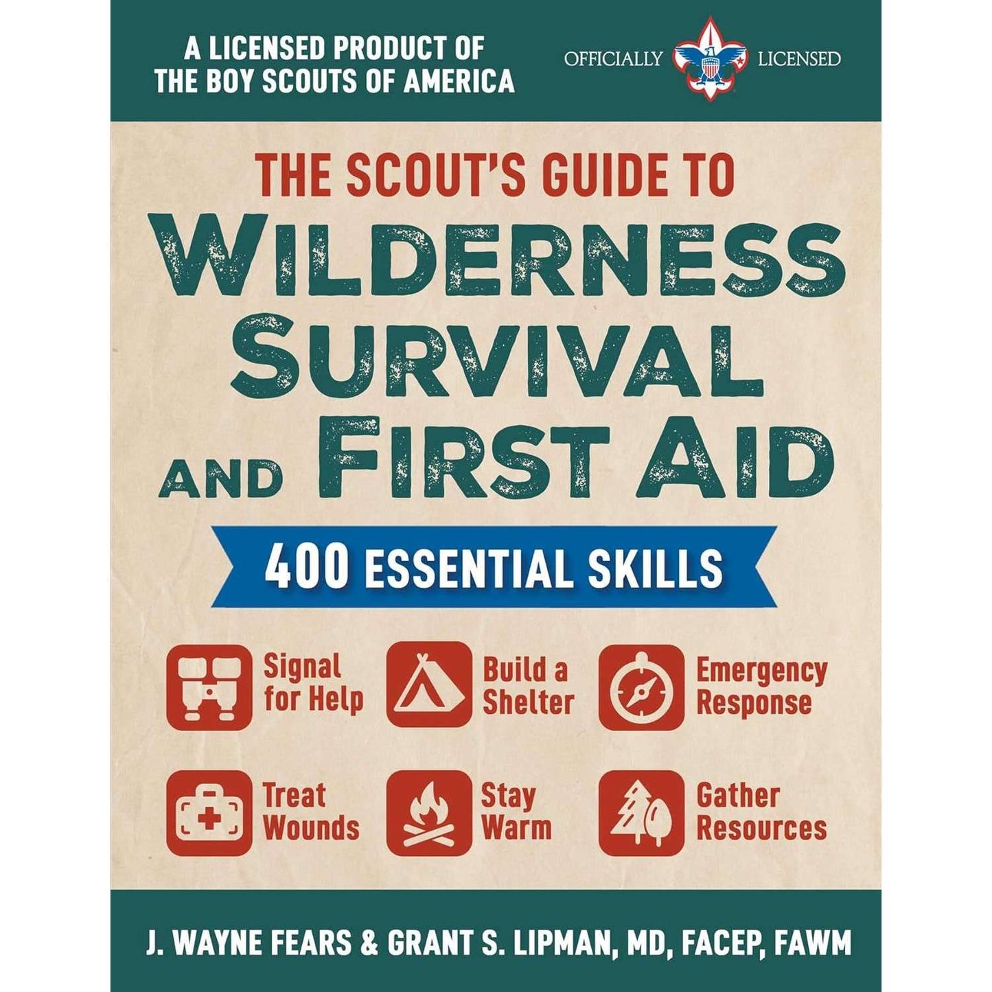 Paradise Clay SKY178 The Scout's Guide to Wilderness Survival and First Aid - Book
