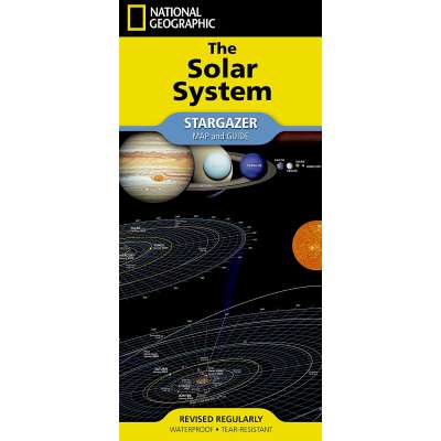 Paradise Clay NGM054 National Geographic Solar System (Stargazer folded) - Map
