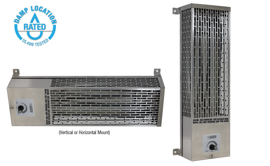 Pump House Htr 240/208V 750/563W Stainless Steel