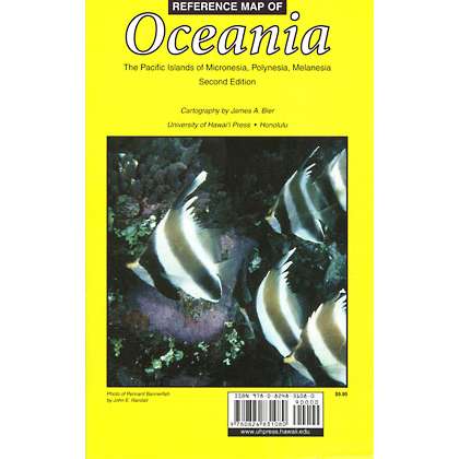 Paradise Clay UHP011 Reference Map of Oceania, 2nd edition