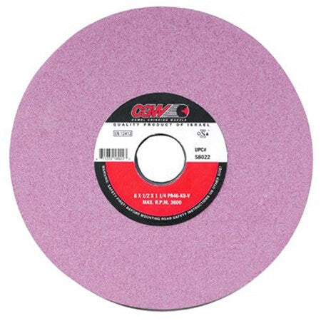 CGW ABRASIVES 58016 7X1X1-1/4 T5 Pa46-H8-V Toolroom Wheel