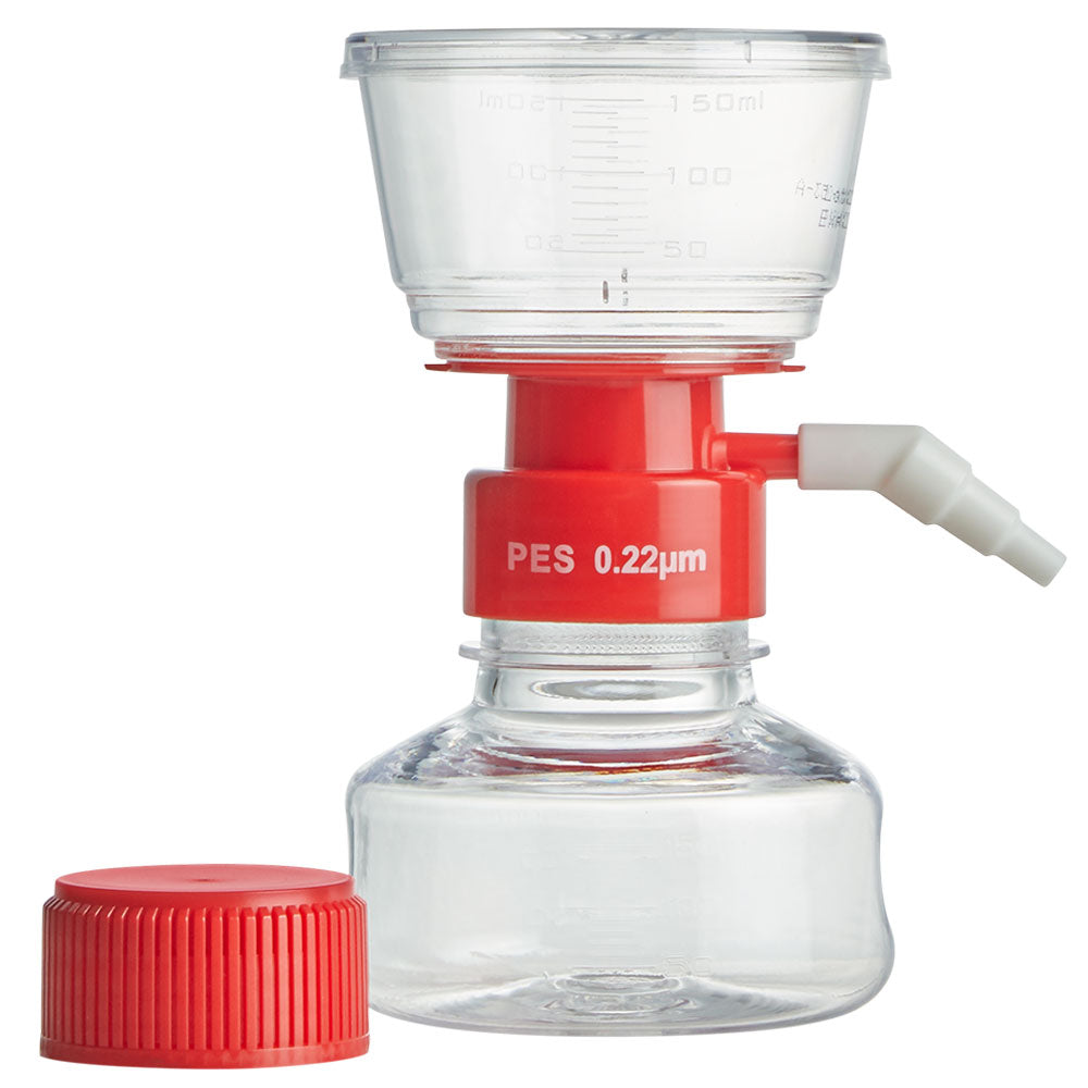 Globe Scientific VF-FS-PES-0150-22 Diamond PureFlow Vacuum Filter System 150mL PES Membrane 0.22?m Porosity STERILE Individually Wrapped