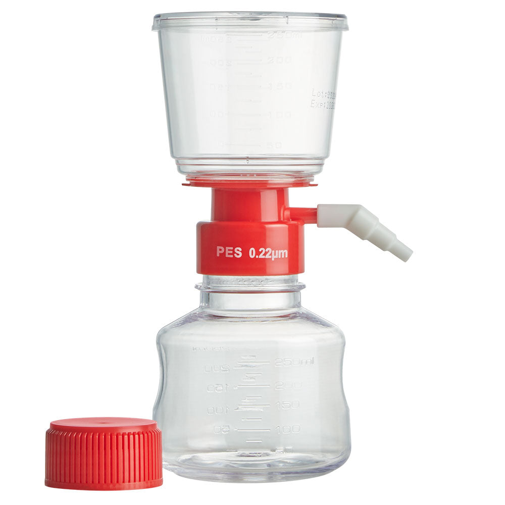Globe Scientific VF-FS-PES-0250-22 Diamond PureFlow Vacuum Filter System 250mL PES Membrane 0.22?m Porosity STERILE Individually Wrapped