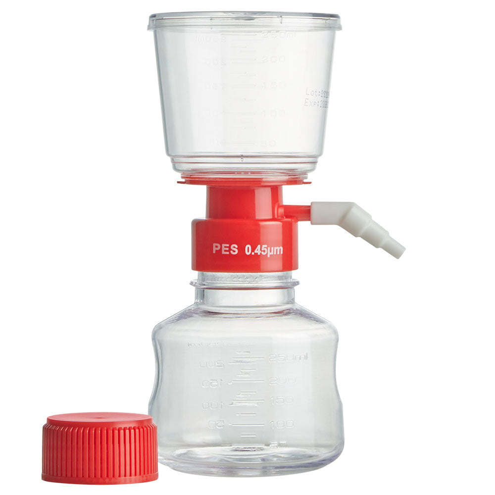 Globe Scientific VF-FS-PES-0250-45 Diamond PureFlow Vacuum Filter System 250mL PES Membrane 0.45?m Porosity STERILE Individually Wrapped