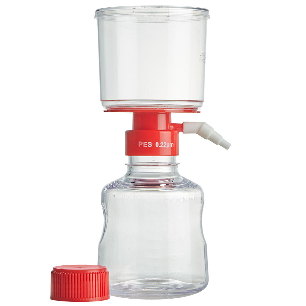 Globe Scientific VF-FS-PES-0500-22 Diamond PureFlow Vacuum Filter System 500mL PES Membrane 0.22?m Porosity STERILE Individually Wrapped