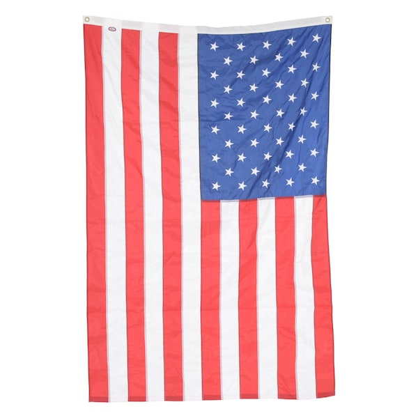 Vestil AFL-25 United States Nylon Flag, 72 W x 48" H