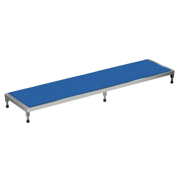 Vestil AHT-L-2496-SS Adjustable Stainless Steel Stand 6-3/4" to 8-3/4" Height 24"W x 96"L