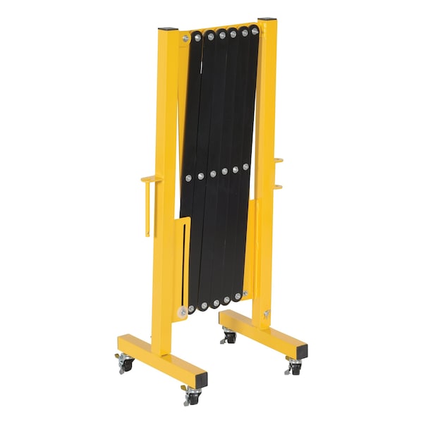 Vestil ALEXGATE-30-C Alum Expandable Safety Gate, Casters