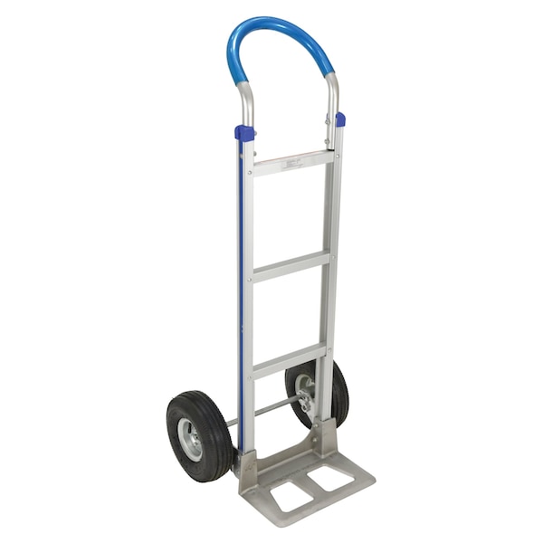 Vestil ALUM-LOOP Silver Aluminum Single Loop Handle Pneumatic Wheels