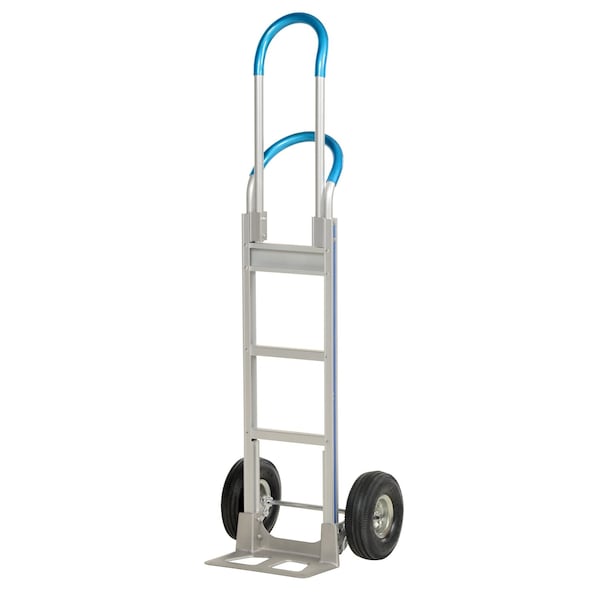 Vestil ALUM-LOOP-H Silver Aluminum Double Loop Handle Pneumatic Wheels