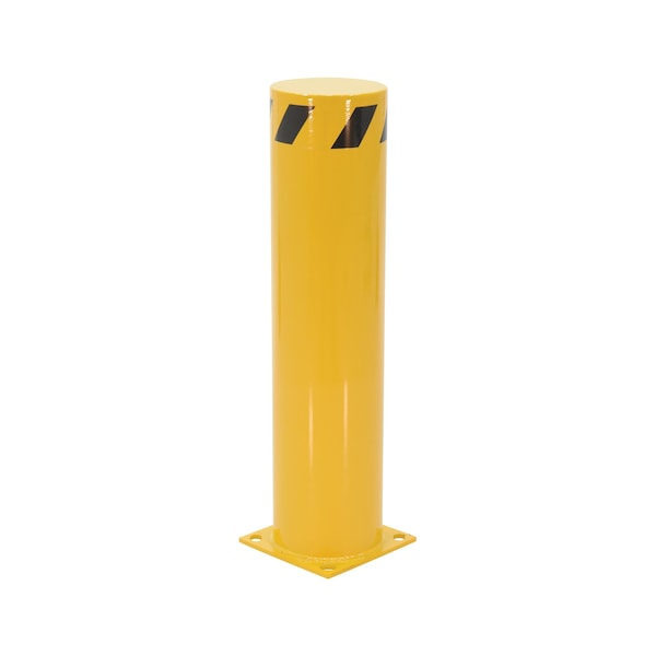 Vestil BOL-36-8.5 36x8.5 Pipe Safety Bollard Yellow