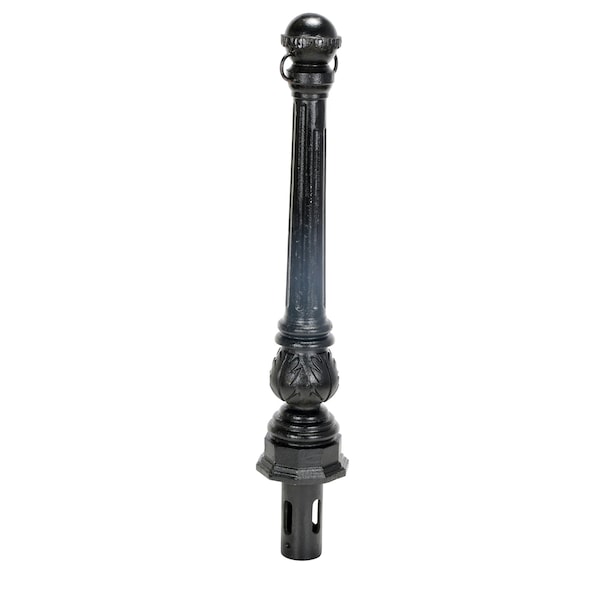 Vestil BOL-CI-39-5 Ductile Iron Decorative Bollard, 39x5