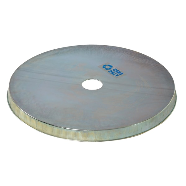 Vestil CAN-CAP-G Galvanized Steel Drum Cover Can Recycle