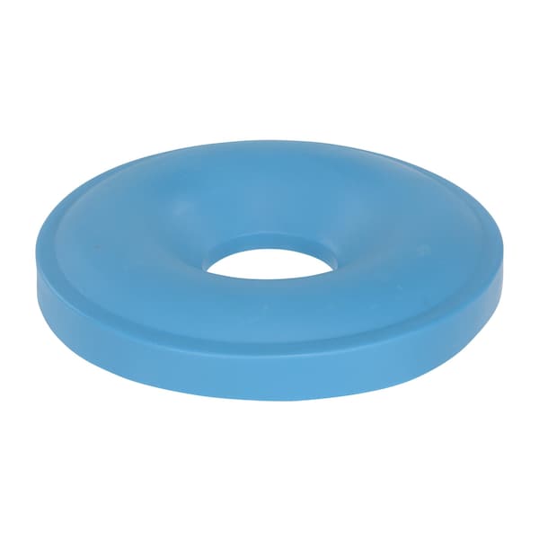 Vestil CAN-CAP-P DRUM RECYCLING LID 55 GAL DRUM BLUE 7 IN