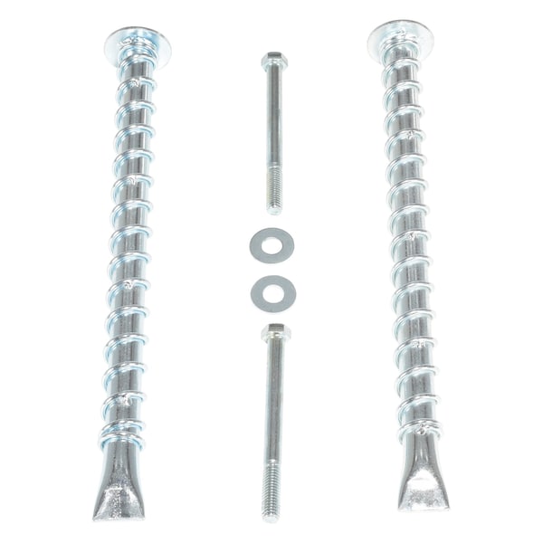 Vestil CS-HD-AK-2 Removable Anchor Bolt, 0.3125" L, Steel