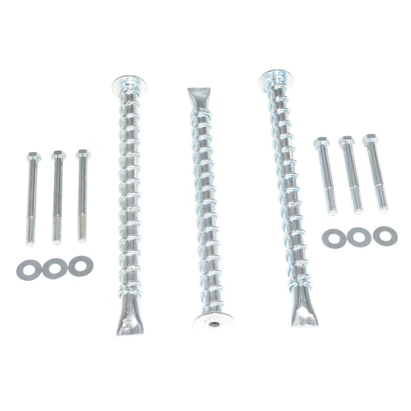 Vestil CS-HD-AK-3 Removable Anchor Bolt, 0.3125" L, Steel