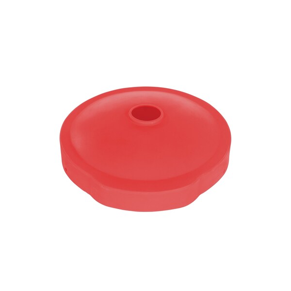 Vestil DC-P-55-CAN-UF-RD DRUM RECYC FLAP 55GAL(CLOSED/OPEN) RED