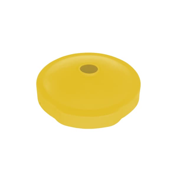 Vestil DC-P-55-CAN-UF-YL DRUM RECYC FLAP 55GAL(CLOSED/OPEN) YELLOW