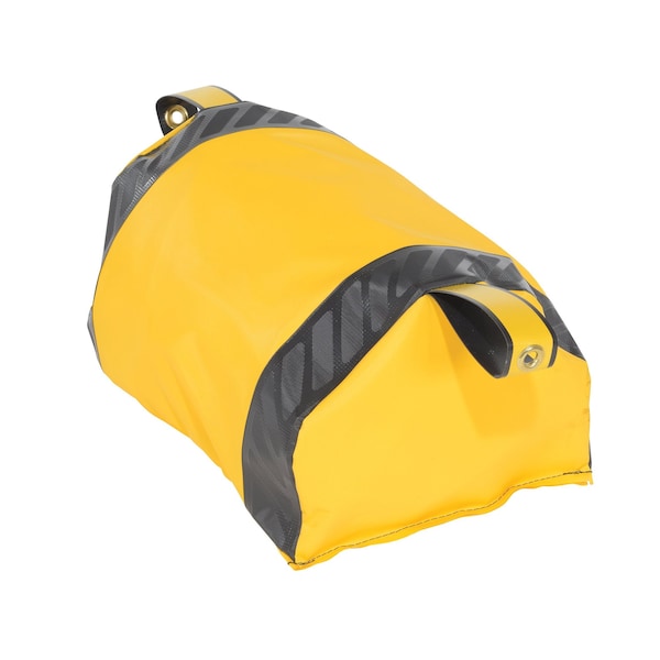 Vestil DRAFT-18-YL 18" Dock Seal Draft Blocker YL