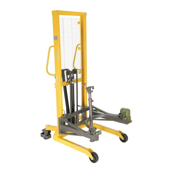 Vestil DRUM-LRT-ESJ Drum Lifter, Rotator, Transport, Steel Jaw