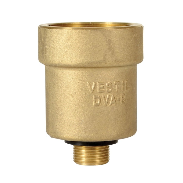 Vestil DVA-B Brass Drum Vent Adapter with 2" Vent Diameter
