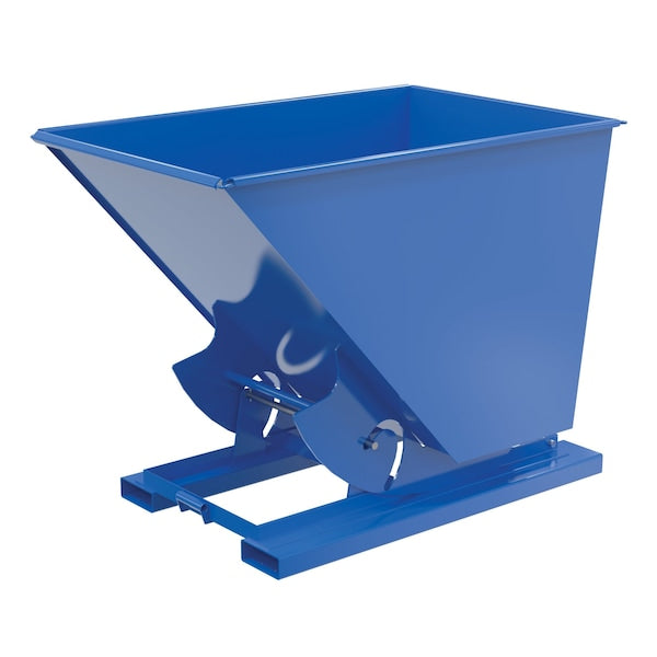 Vestil D-150-LD-NB HOPPER W/O BUMP & DUMP LD 1.5 CU 2K BLUE